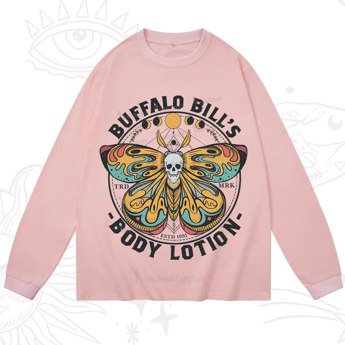 Purplehecate Buffalo Bill Long Sleeve T-Shirt