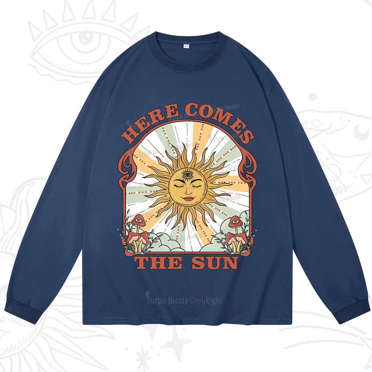 PurplehecateHere Comes The Sun Long Sleeve T-Shirt