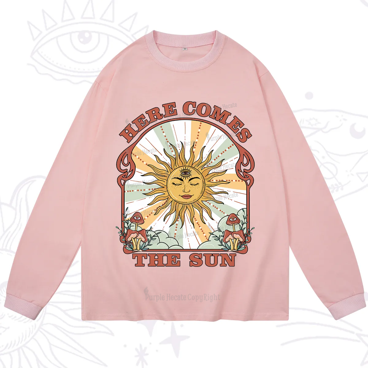 PurplehecateHere Comes The Sun Long Sleeve T-Shirt
