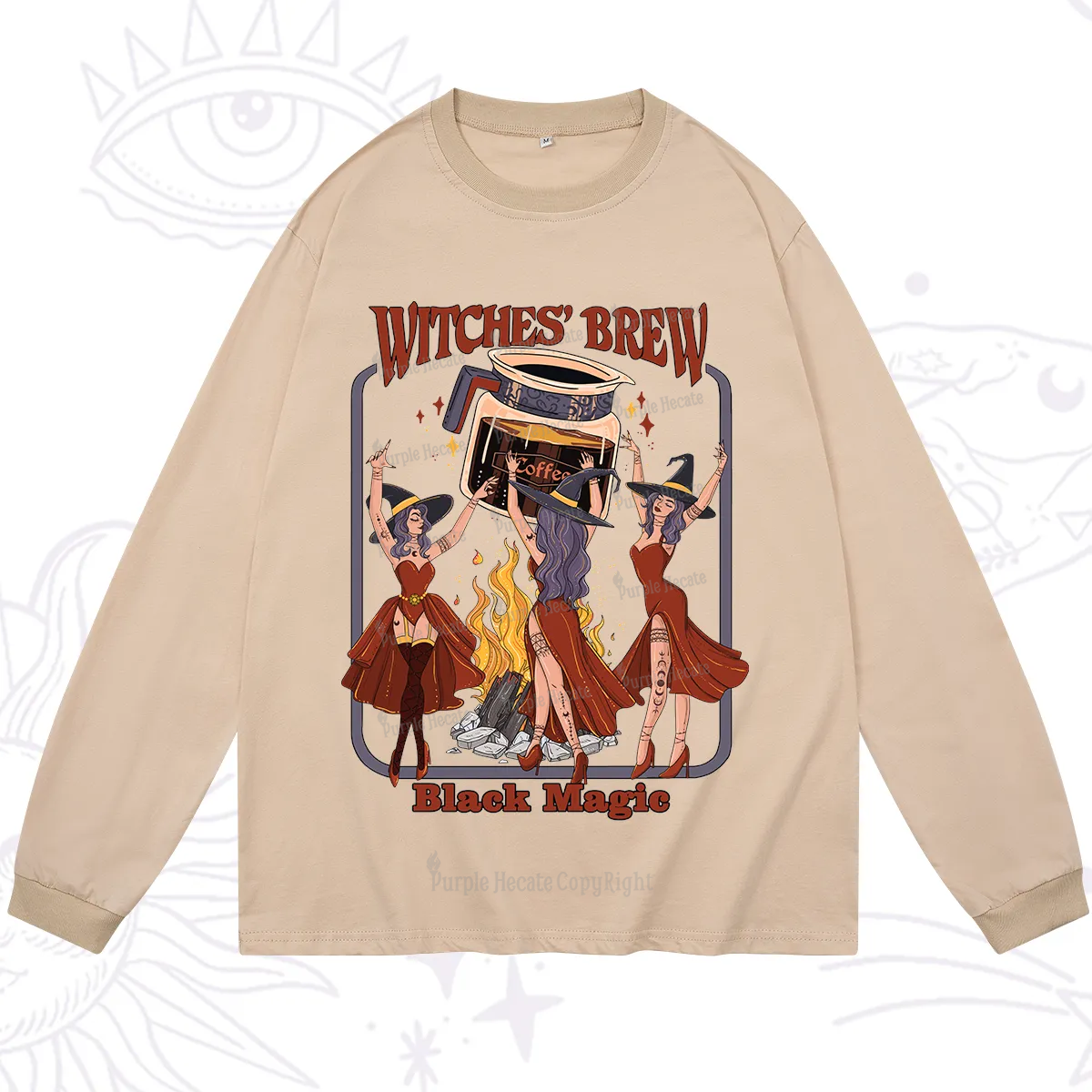 Purplehecate Witches' Brew Long Sleeve T-Shirt