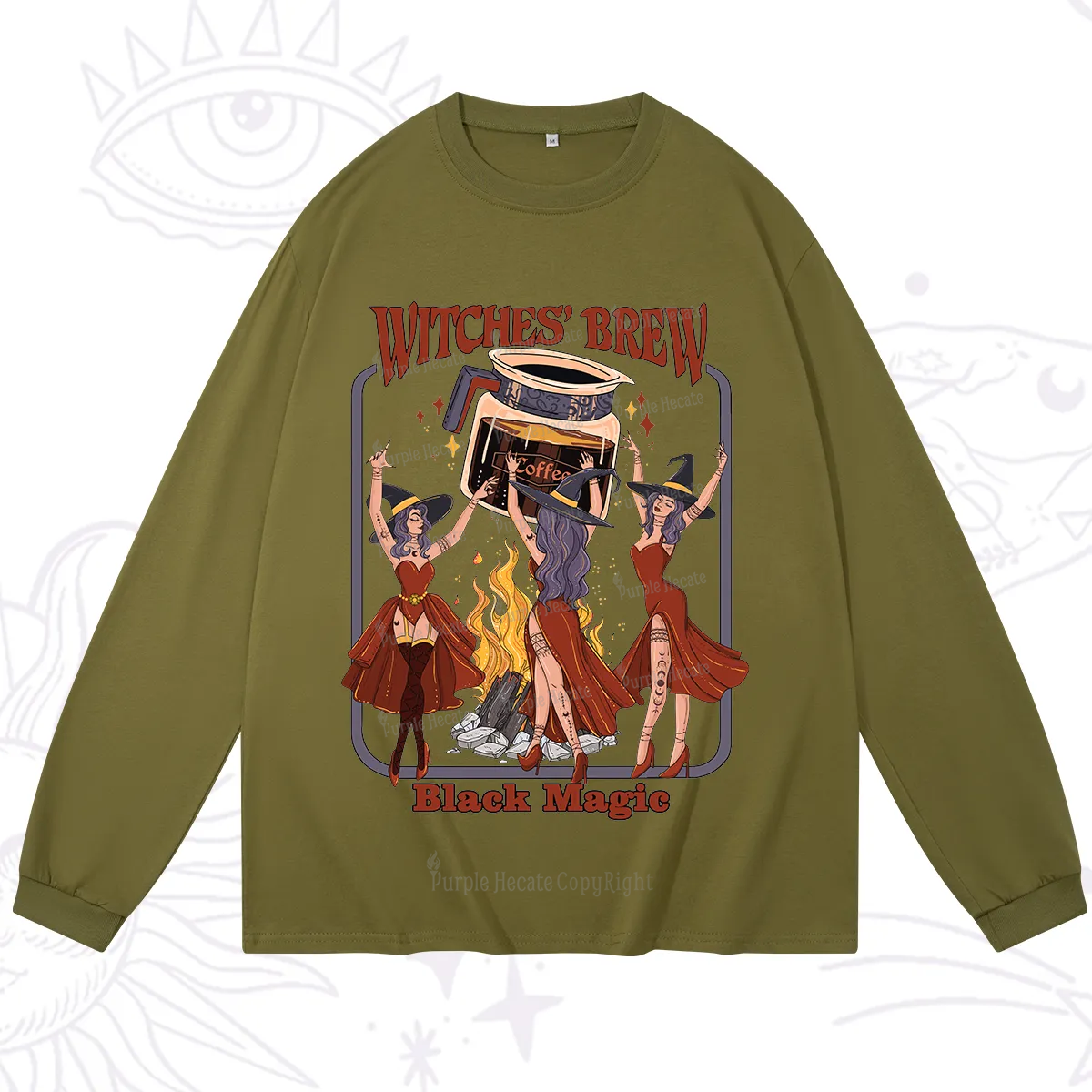 Purplehecate Witches' Brew Long Sleeve T-Shirt