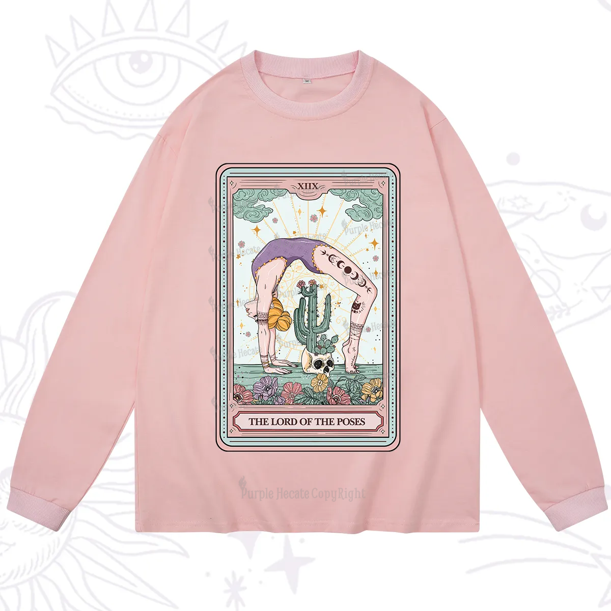 Purplehecate The Lord Of The Poses Tarot Long Sleeve T-Shirt