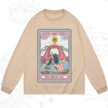 Purplehecate The Camp Lover Tarot Long Sleeve T-Shirt
