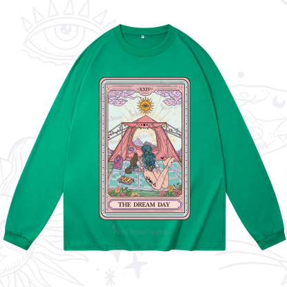 Purplehecate The Camp Lover Tarot Long Sleeve T-Shirt