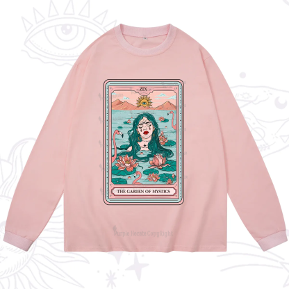 Purplehecate The Garden Of Mystics Tarot Long Sleeve T-Shirt