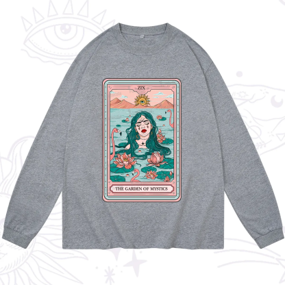 Purplehecate The Garden Of Mystics Tarot Long Sleeve T-Shirt