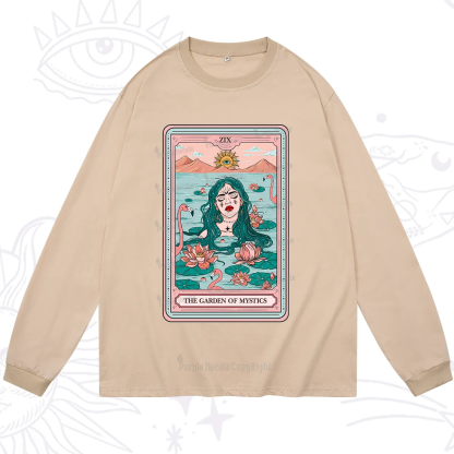 Purplehecate The Garden Of Mystics Tarot Long Sleeve T-Shirt