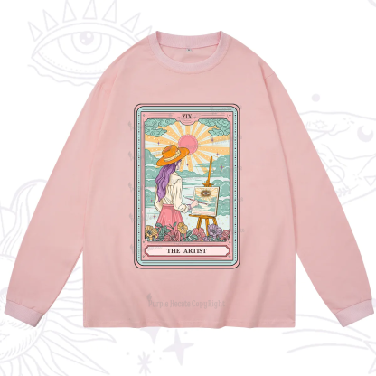 Purplehecate The Artist Tarot Long Sleeve T-Shirt