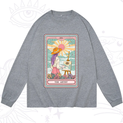 Purplehecate The Artist Tarot Long Sleeve T-Shirt