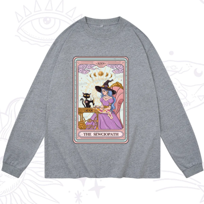 Purplehecate The Sewciopath Tarot Long Sleeve T-Shirt
