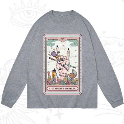Purplehecate The Makeup Hustler Tarot Long Sleeve T-Shirt