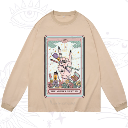 Purplehecate The Makeup Hustler Tarot Long Sleeve T-Shirt
