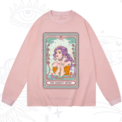 Purplehecate The Makeup Artist Tarot Long Sleeve T-Shirt