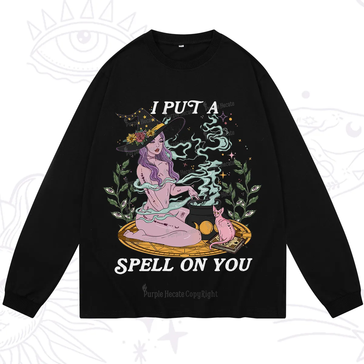Purplehecate I Put A Spell On You Long Sleeve T-Shirt