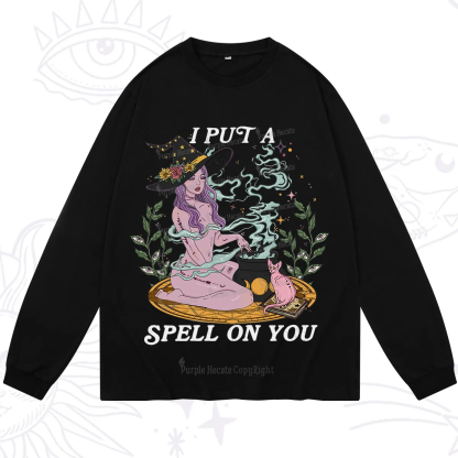 Purplehecate I Put A Spell On You Long Sleeve T-Shirt