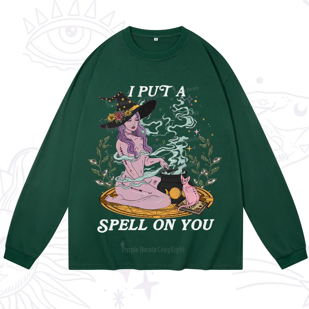 Purplehecate I Put A Spell On You Long Sleeve T-Shirt