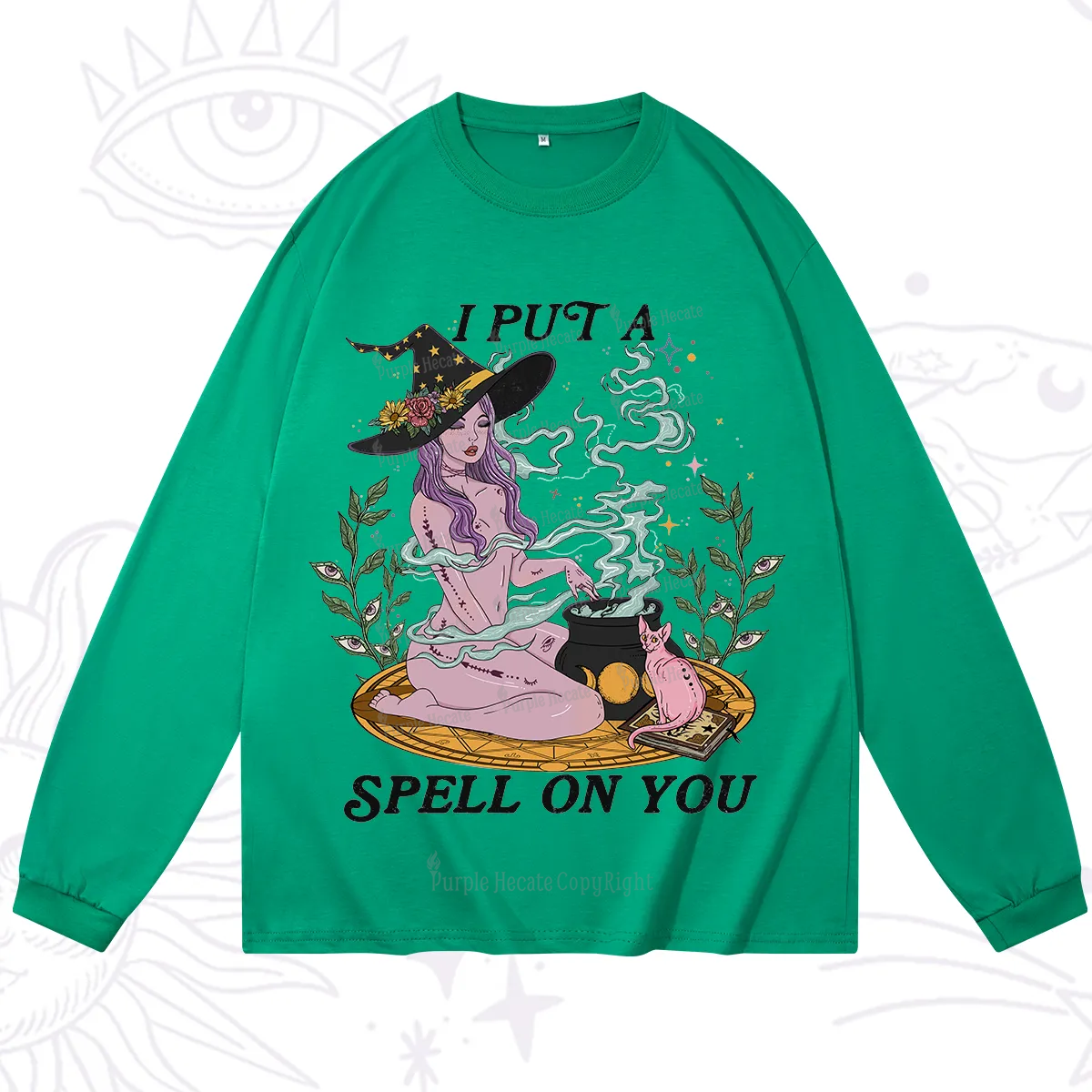 Purplehecate I Put A Spell On You Long Sleeve T-Shirt