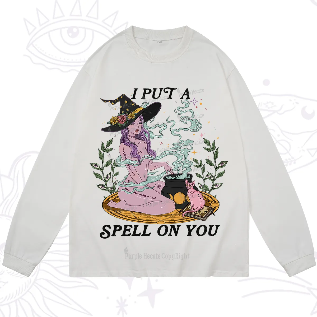 Purplehecate I Put A Spell On You Long Sleeve T-Shirt