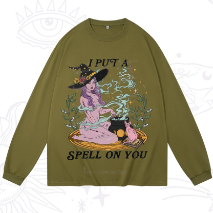Purplehecate I Put A Spell On You Long Sleeve T-Shirt