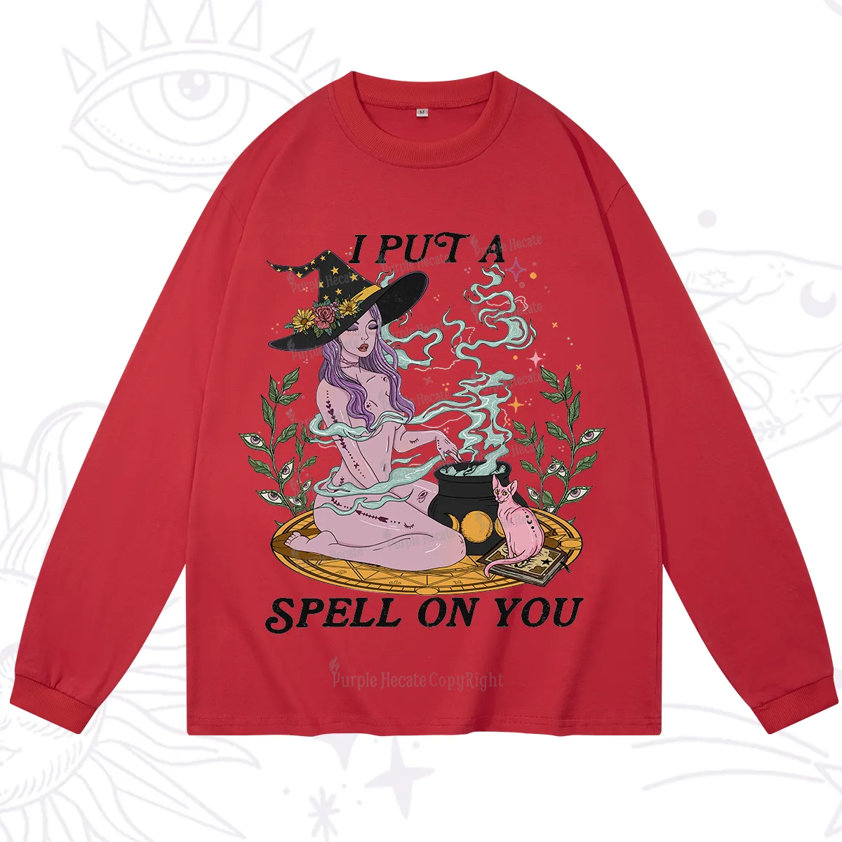Purplehecate I Put A Spell On You Long Sleeve T-Shirt