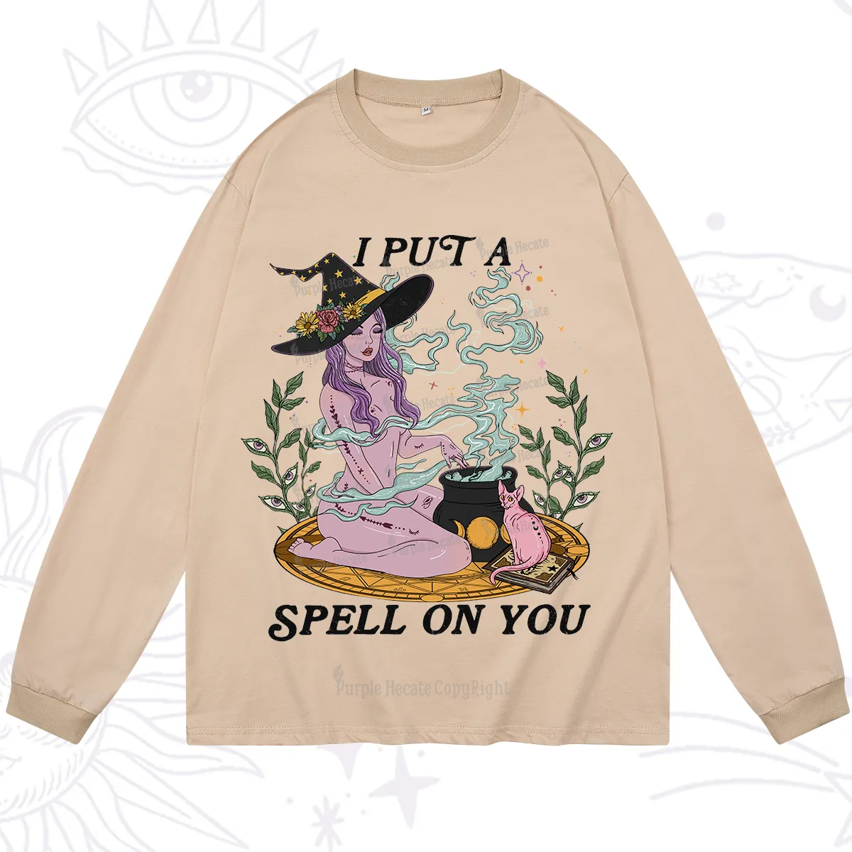Purplehecate I Put A Spell On You Long Sleeve T-Shirt