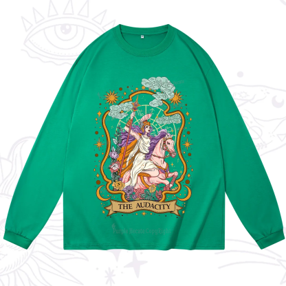 Purplehecate The Audacity Goddess Long Sleeve T-Shirt