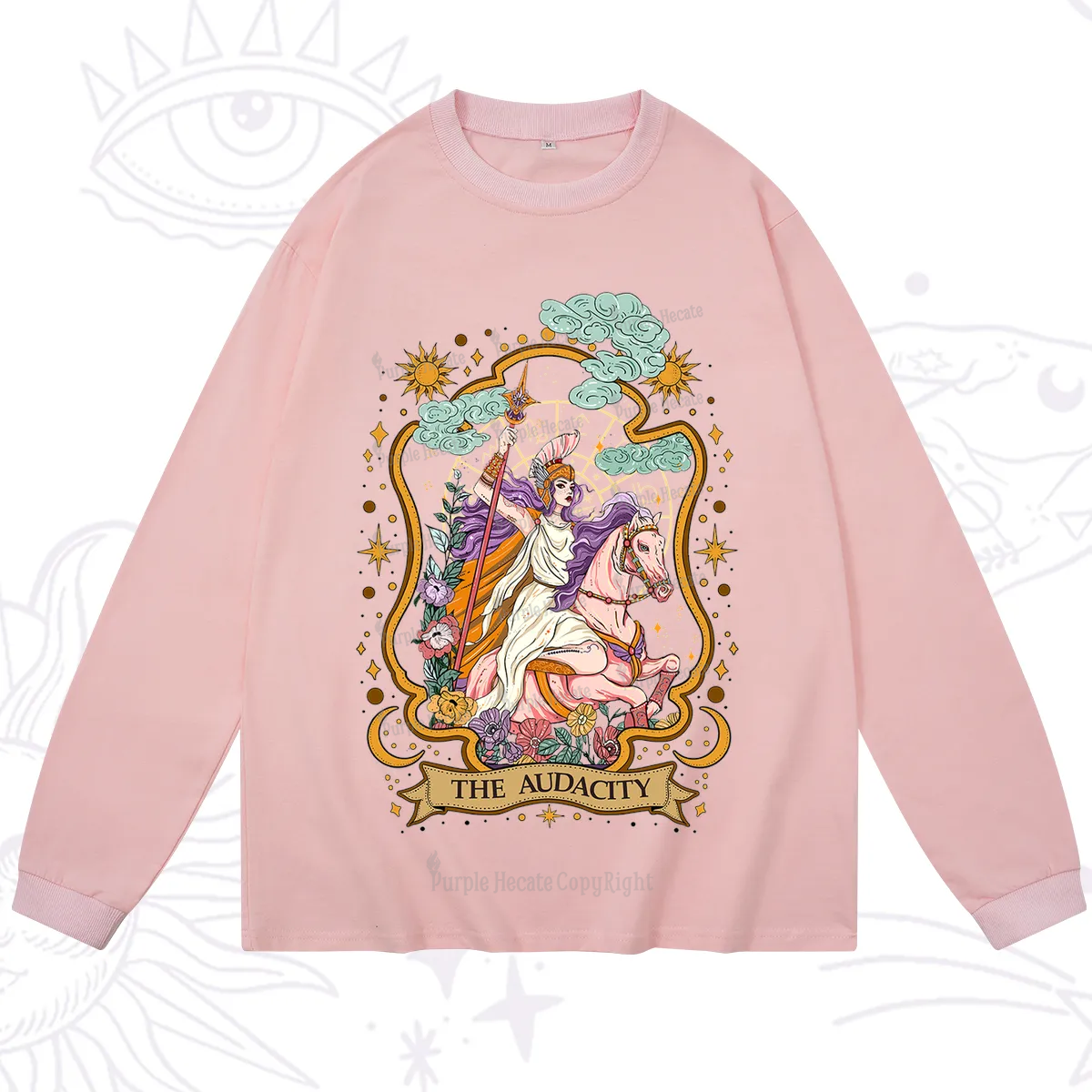 Purplehecate The Audacity Goddess Long Sleeve T-Shirt