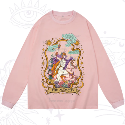 Purplehecate The Audacity Goddess Long Sleeve T-Shirt