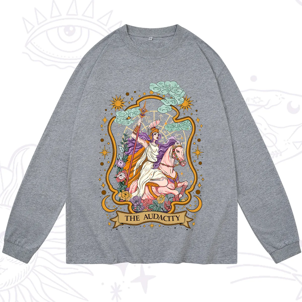 Purplehecate The Audacity Goddess Long Sleeve T-Shirt