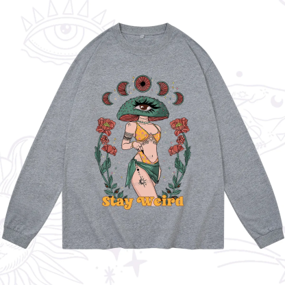 Purplehecate Stay Weird Long Sleeve T-Shirt