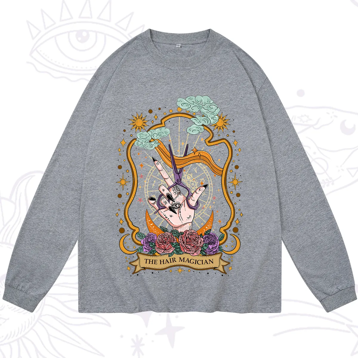 Purplehecate The Hair Magician Long Sleeve T-Shirt