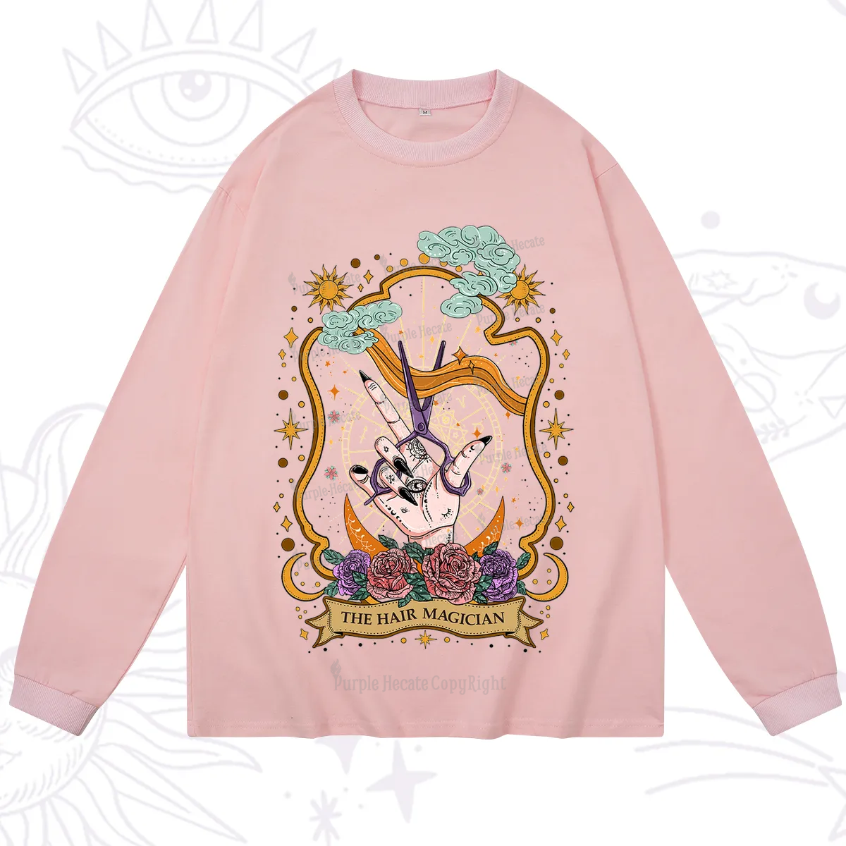Purplehecate The Hair Magician Long Sleeve T-Shirt