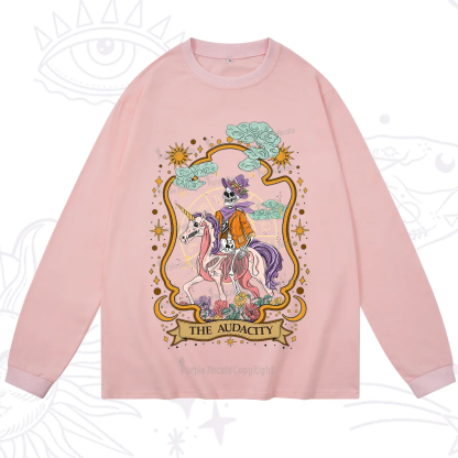 Purplehecate The Audacity Skeleton Long Sleeve T-Shirt