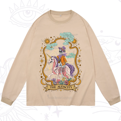 Purplehecate The Audacity Skeleton Long Sleeve T-Shirt