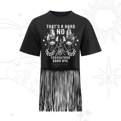 Purplehecate That's A Haro No Fringe Hem T-Shirt