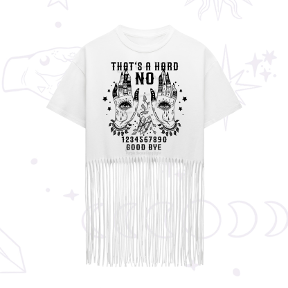 Purplehecate That's A Haro No Fringe Hem T-Shirt