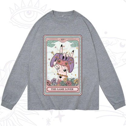 Purplehecate The Game Lover Tarot Long Sleeve T-Shirt