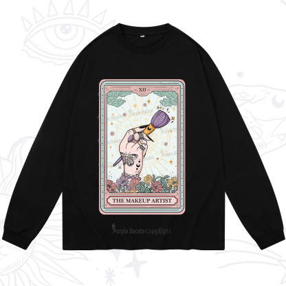 Purplehecate The Makeup Artist Tarot Long Sleeve T-Shirt