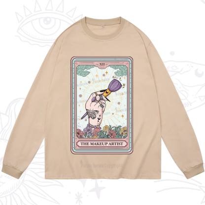 Purplehecate The Makeup Artist Tarot Long Sleeve T-Shirt
