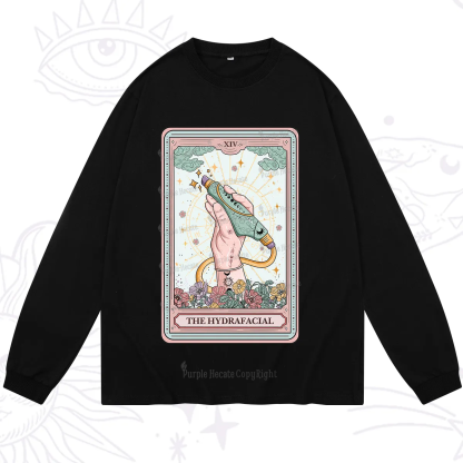 Purplehecate The Hydrafacial Tarot Long Sleeve T-Shirt