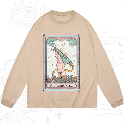 Purplehecate The Hydrafacial Tarot Long Sleeve T-Shirt