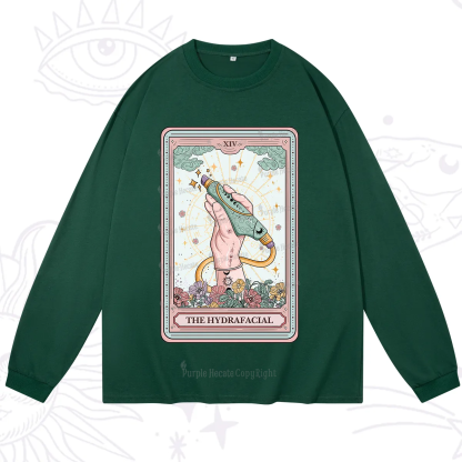 Purplehecate The Hydrafacial Tarot Long Sleeve T-Shirt