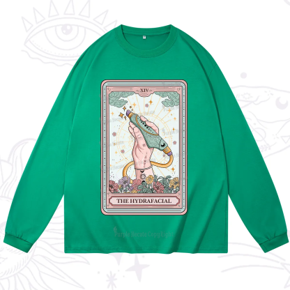 Purplehecate The Hydrafacial Tarot Long Sleeve T-Shirt