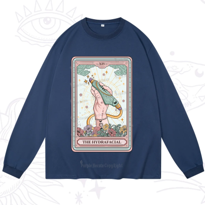 Purplehecate The Hydrafacial Tarot Long Sleeve T-Shirt