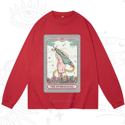 Purplehecate The Hydrafacial Tarot Long Sleeve T-Shirt