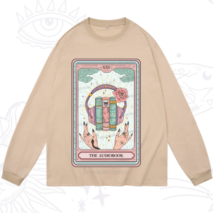 Purplehecate The Audiobook Tarot Long Sleeve T-Shirt