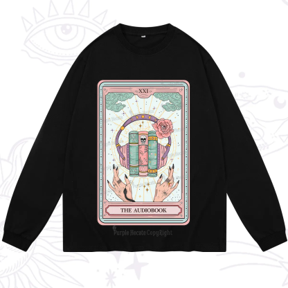 Purplehecate The Audiobook Tarot Long Sleeve T-Shirt