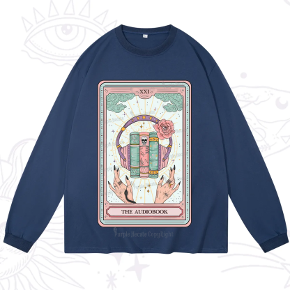 Purplehecate The Audiobook Tarot Long Sleeve T-Shirt