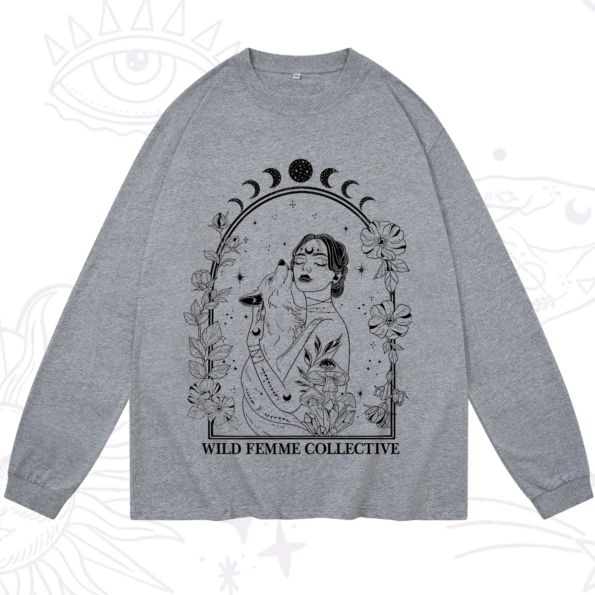 Purplehecate Wild Femme Collective Long Sleeve T-Shirt