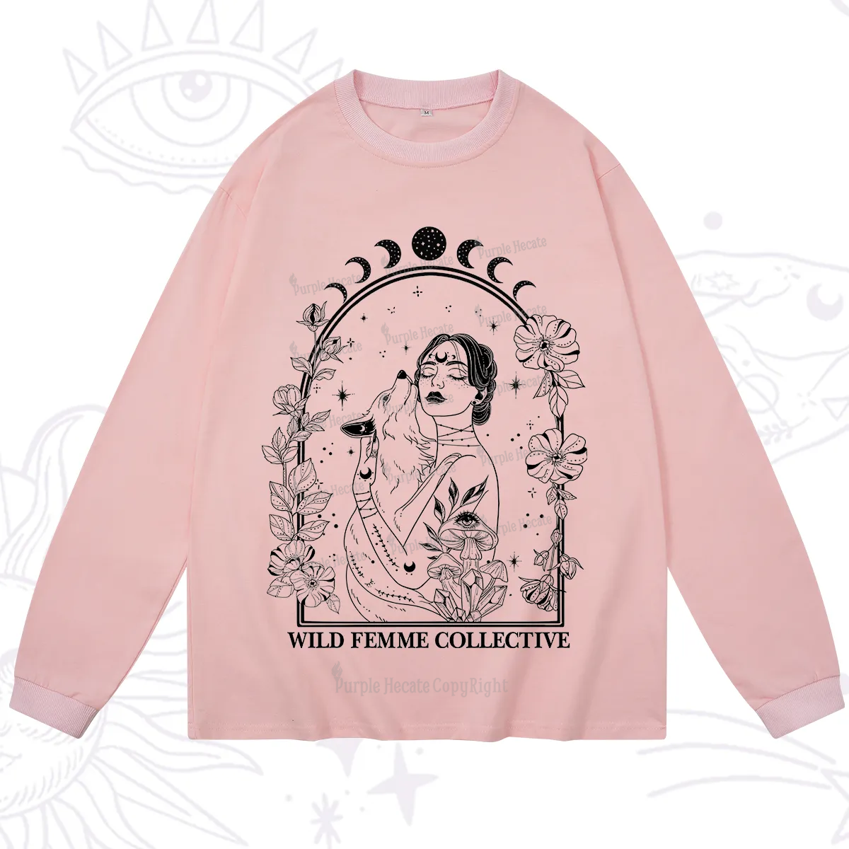 Purplehecate Wild Femme Collective Long Sleeve T-Shirt